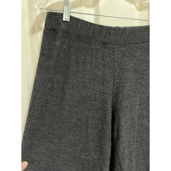 Eileen Fisher Gray Pull On Pants Minimalist Office Career Contemporary Casual M - Picture 2 of 8